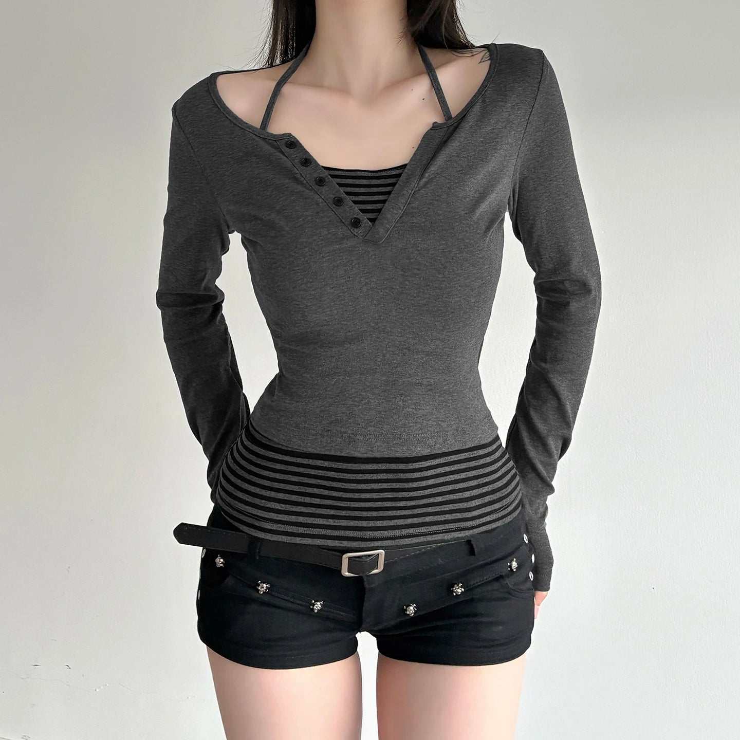 Lily 2-Piece Knit Set Long-Sleeve Top