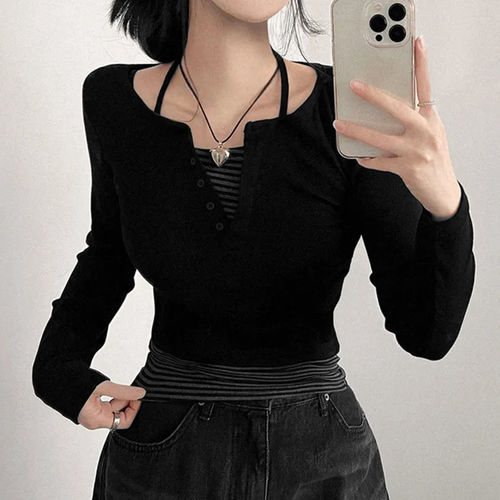 Lily 2-Piece Knit Set Long-Sleeve Top