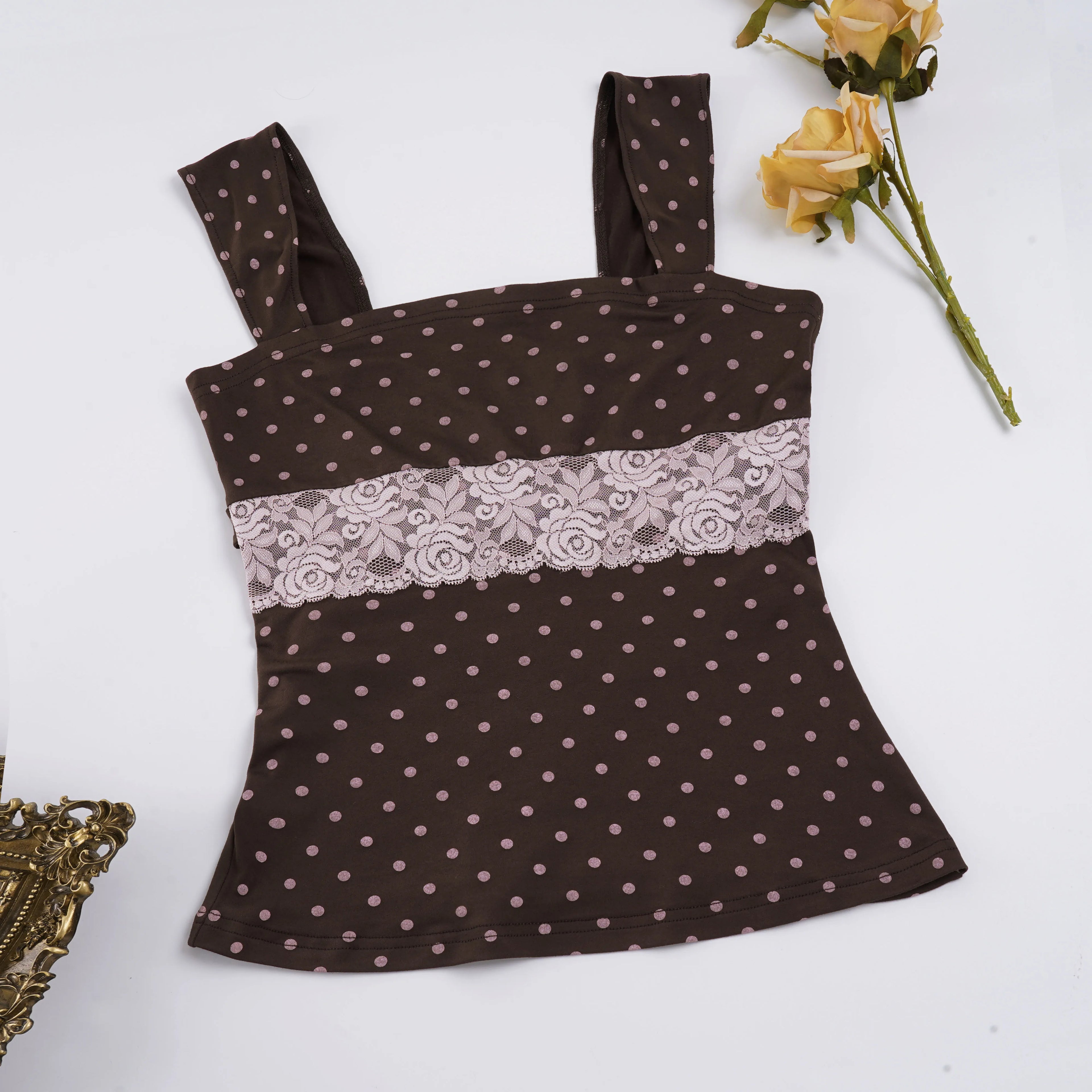 Cassi Polka-Dot Cami