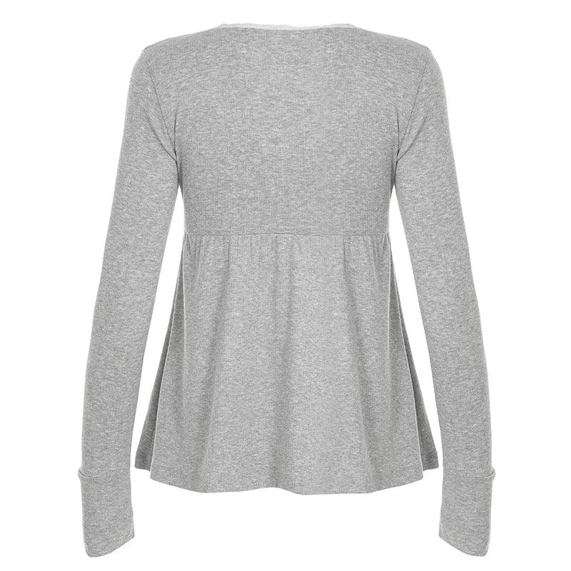 Bliss Knitted Long-Sleeve Top