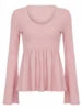 Lucy V-Neck Knitted Long-Sleeve Top