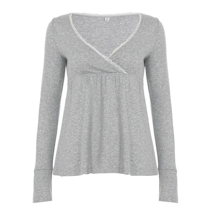 Bliss Knitted Long-Sleeve Top