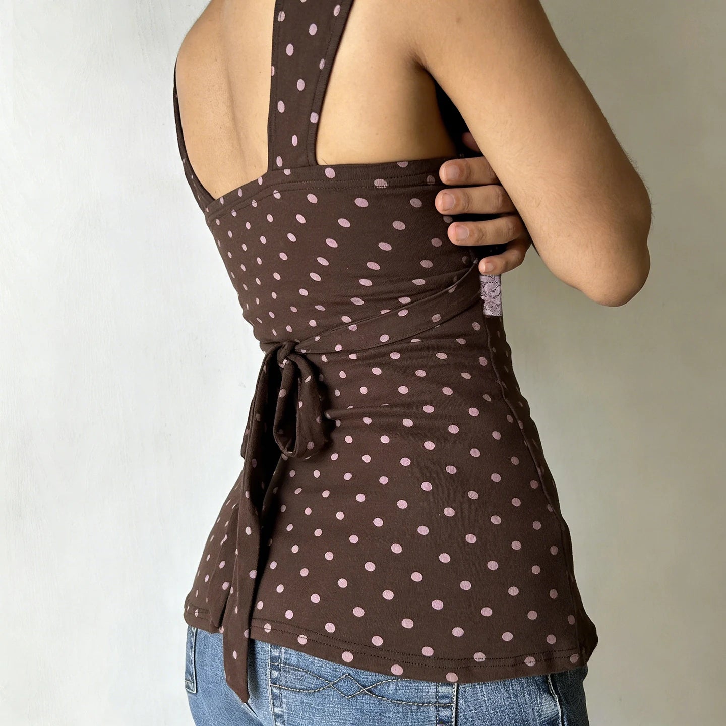 Cassi Polka-Dot Cami