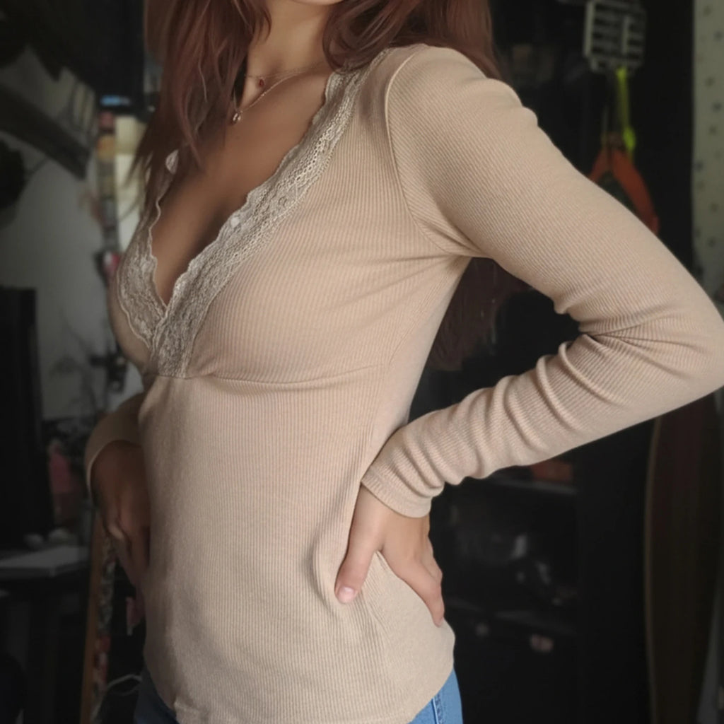 Taylor Long Sleeve Knitted Top