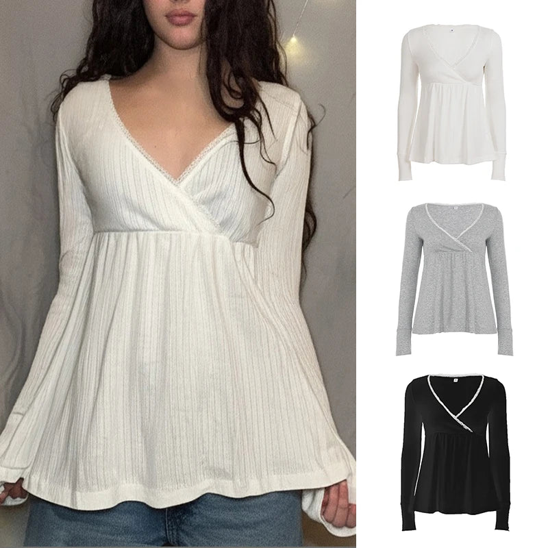 Bliss Knitted Long-Sleeve Top