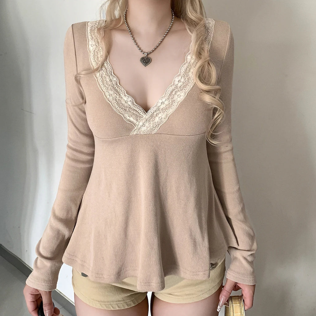 Taylor Long Sleeve Knitted Top